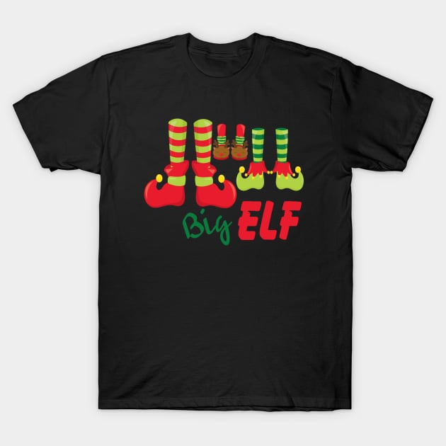 Big Elf for Christmas T-Shirt by PeppermintClover